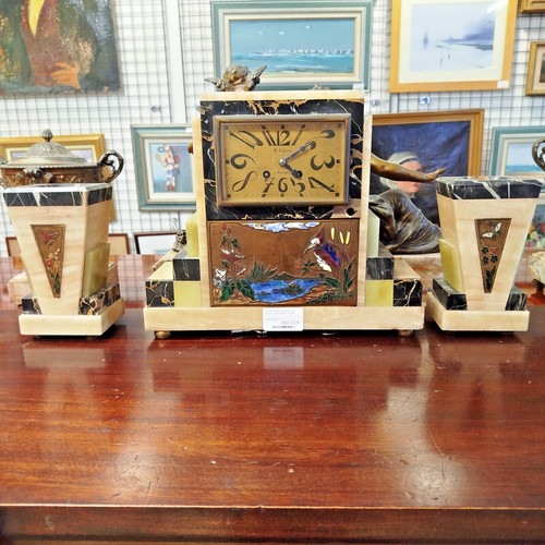 Horloge garnitures xxème - garnitures,
