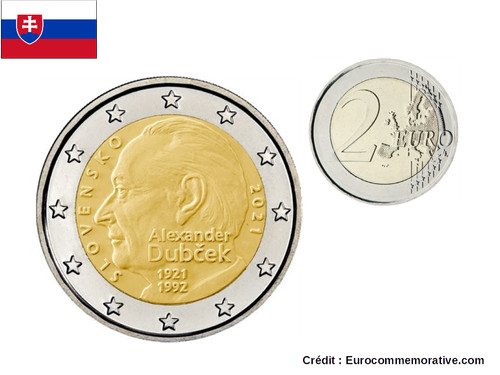 Euros commémorative - 2€,