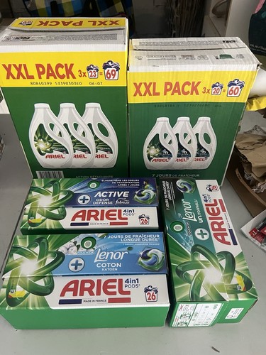 Maxi pack lessive ariel - ariel, 6