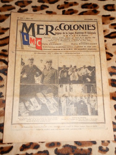 Revue mer colonies ligue - revue, &