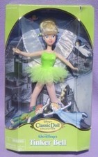 CLOCHETTE TINKER BELL Peter Pan classic collection poupée fée DISNEY doll NRFB 