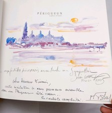 Périgueux à fleur d'âme Michel Testut Illustration José Correa + Dessin Dédicace