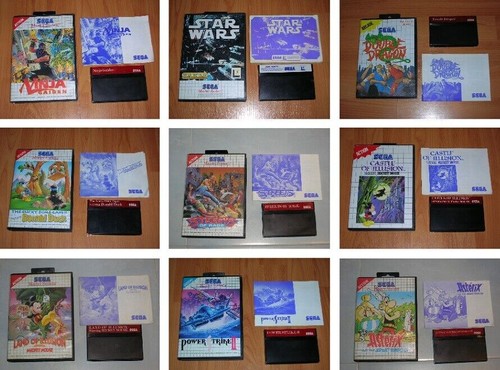 Sega master system titres - sega,