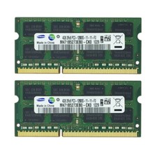 Samsung 8Go 2x 4Go PC3-12800S DDR3 1600MHz 204Pin SODIMM Laptop Mémoire SDRAM FR