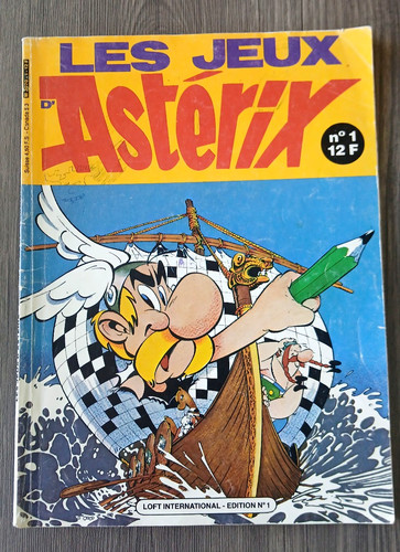 Livre les jeux - livre, d'astérix