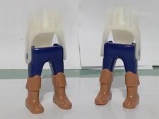 PLAYMOBIL X2 JAMBES BLEUES