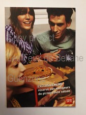 RESERVE AUX MANGEURS DE PIZZA TOUTE SAISON SFR PUB  carte postale 