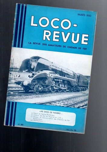 Lot magazine ancien - ancien, loco