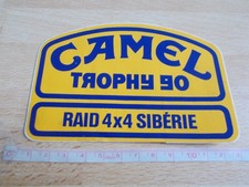 Autocollant CAMEL TROPHY 90 -