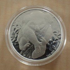 Australia 1$ Koala 2007 silver 99.9% 1 oz (first year) coin in capsule  (argent)