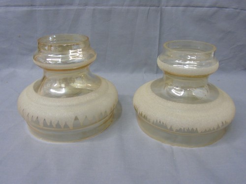 Set glass light shade - shade, oil