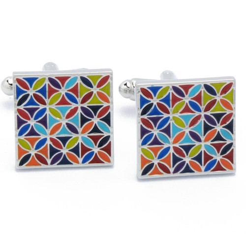 Boutons manchette motif - boutons, de