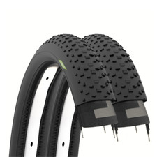2 Pneus 26X4.0 Tasseautés Fat Bike Gomme E-Bike Tyre Fat Mtb 26"