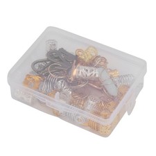 Lot De 5 Perles Pour Barbe En