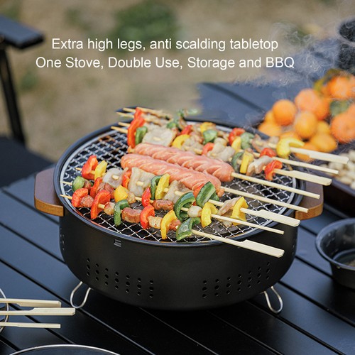 Barbecue stove safe - safe, split