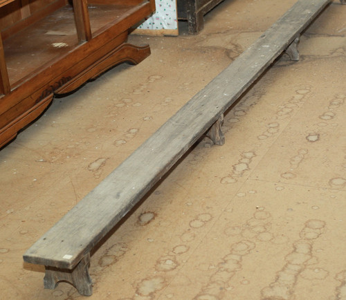 Banc église repose - repose, pied