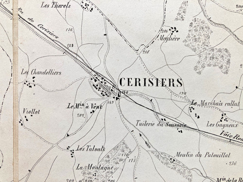 Carte routière canton - routière,