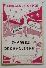 Partition sheet music PASCAL / JOAN : Changez de Cavalier * 60's Accordéon