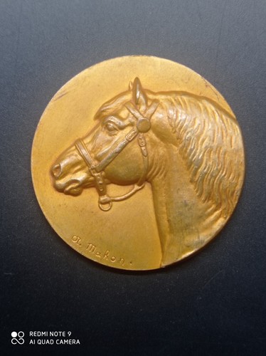 Médaille animalière - , en