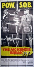Affiche américaine L'EVASION DU CAPITAINE SCHLUTTER McKenzie Break BRIAN KEITH 