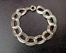 Ancien Bracelet Chaine Double