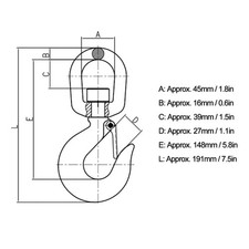 Crochet grue type - de,