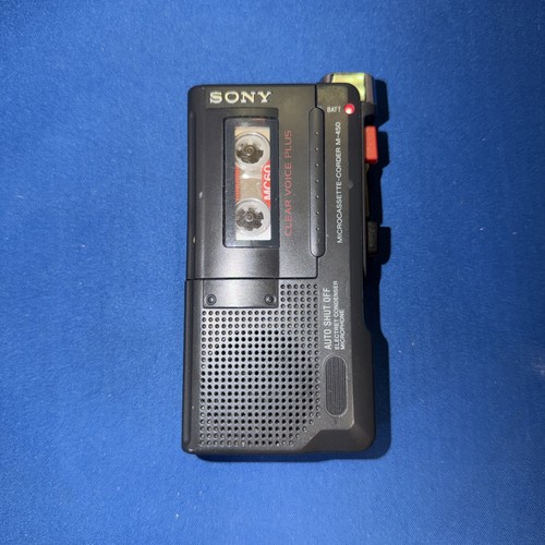microcassette recorder voice