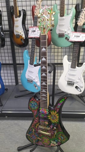 Guitare électrique burny - guitare,