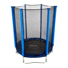 Trampoline avec filet de sécurité Junior 4ft Plum Bleu
