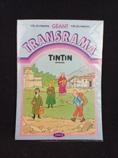 Rare pochette transferts - TINTIN REPORTER  - 1984 TRANSRAMA GEANT JESCO vintage