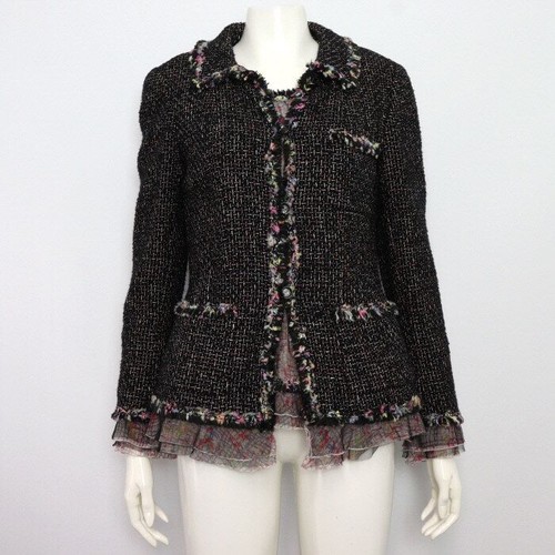 Chanel blouson sans manches - chanel,