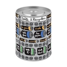 Boîte à piles modèle A recycler - Derrière la porte (DLP)