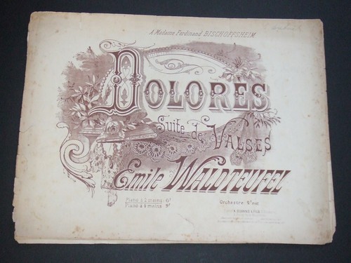 Dolorés suite valses - suite, de