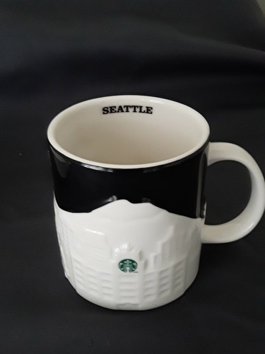 2012 seattle skyline starbucks - seattle,