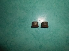 Lot 2 écrous de roue alu solex