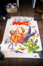 DOUBLE TROUBLE Large French Grande Rolled Vintage Movie Poster Original 1984