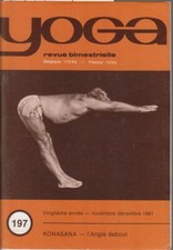 ANDRE VAN LYSEBETH - Revue YOGA - Numéro 197 - Novembre . Décembre 1981