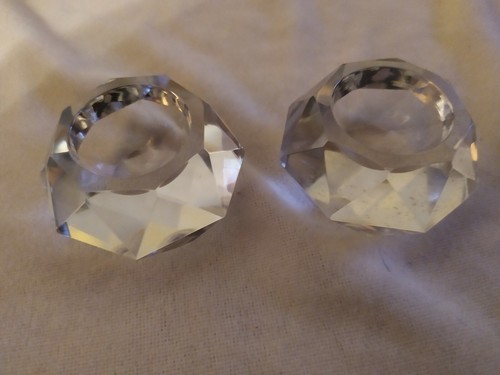 Lot petits porte bougies - porte,