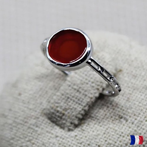 Bague argent 925 agate - 925,