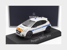1:43 NOREV Peugeot 208 Gti Gendarmerie 2014 White NV472829