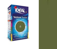 Teinture avec fixateur vert kaki 21 tissu vêtement textile coton lin viscose soi