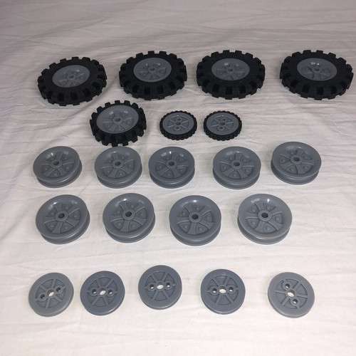 Knex wheels small medium - knex,