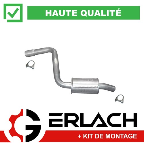 Silencieux intermediaire pour