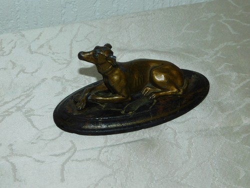 Figurine fonte chien - "chien, de