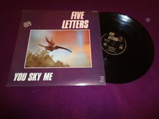 MAXI 12' FIVE LETTERS / YOU SKY ME / ATROPA ATR 410355 FRENCH PRESS 1982