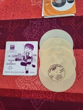 45T EMISSIONS DE LA RADIO SCOLAIRE CHANT ET RECITATION No 2  4 DISQUES SOUPLES