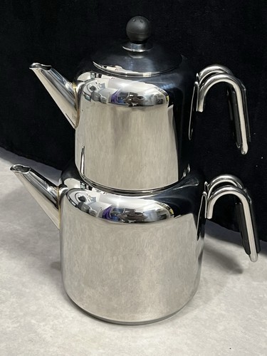 Théière turque tefal inox - théière,