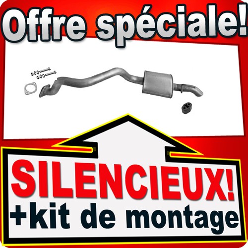 Silencieux arriere pour - silencieux,