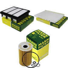 MANN-FILTER Set Filtre à Air