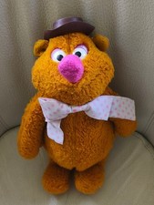 Peluche vintage Fozzie Bear #851 avec chapeau Fisher Price 35cms